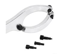 for forged Steel Hook Spanner Wrench 300mm Long Reach for forged | Quick seal installation, prevents damage, fits 0.87in+ rods, includes towel and gloves, safe operation