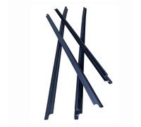 for Fortuner 2004-2015 Cars Rubber Weatherstrip Window Glass Seal Door Belt Outside Molding Trim Accessories Door Sealing Strip