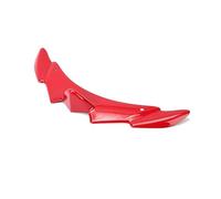 For Forza 350 NSS350 Motorcycle Beak Front Lip Fixed Wing Lower Spoiler Trim Fairing Winglets Accessorie Motorcycle Fairing(RED)
