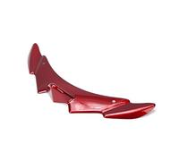 For Forza 350 NSS350 Motorcycle Beak Front Lip Fixed Wing Lower Spoiler Trim Fairing Winglets Accessorie Motorcycle Fairing(Dark red)