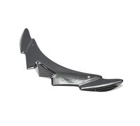 For Forza 350 NSS350 Motorcycle Beak Front Lip Fixed Wing Lower Spoiler Trim Fairing Winglets Accessorie Motorcycle Fairing(BRIGHT BLACK)