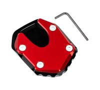 For Forza 750 2020 2021 2022 2023 Motorcycle Accessories Kickstand Foot Side Stand Extension Pad Support Plate Reduces the risk of tilting(Rosso)