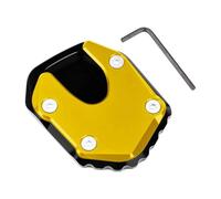 For Forza 750 2020 2021 2022 2023 Motorcycle Accessories Kickstand Foot Side Stand Extension Pad Support Plate Reduces the risk of tilting(Gold)