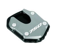 For Forza 750 2020 2021 2022 2023 Motorcycle Accessories Kickstand Foot Side Stand Extension Pad Support Plate Reduces the risk of tilting(750-Titanium)
