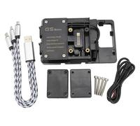 For Forza350 For Forza125 2020 2021 2022 Phone Holder Stand GPS Navigator Plate Bracket Accessories Motorcycle Navigation Bracket Motorcycle(E)