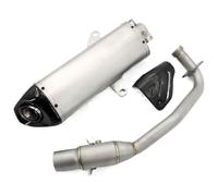 For FORZA350 Full System Motorcycle Exhaust Modified Escape Pipe Silencer DB Killer Muffler Front Link Pipe Motorcycle Exhaust Middle Link(1)