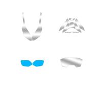 For Fosha FORZA NSS 350 23 Motorcycle Accessories Headlight Film TPU Instrument Panel Modified Taillight Speedometer Protection Film