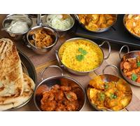 For four: four-course Indian meal