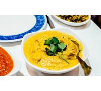 For four: two-course Indian meal with rice or naan