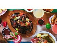 For Four, Two-Course Meal with a Soft Drink Each