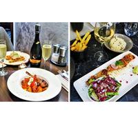 For Four: Two Course Menu with Glass of Prosecco; New Customers Only