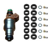 for Fox for 3000GT INP-014 6PCS Fuel Injectors Seal O-Ring Kit MD164888 Fuel Injector Nozzle Engine Fuel Injection Nozzle