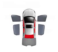 For FR-V For EDIX For FRV 2004-2009 Car Sunshade Magnetic Front Windshield Mesh Frame Curtain Rear Side Window Sun Shade Visor(5PCS Front Rear)