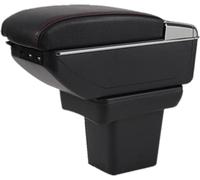 For Freelander 2 Car Armrest Tape For Freelander Car Armrest Center Console Central Storage Armrest Box Car Armrests (Color : Black line)