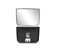 For Freightliner For Cascadia 2008-2017 1Piece Heated Side Rearview Mirror Glass Upper Flat/Lower Convex TL28716A TL28717A Rearview Mirror Glass(Lower Convex Mirror)