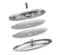 For French Press 4-Piece Replacement Filters Kit Stainless Steel Components Brewing Enhancement(1000ML)