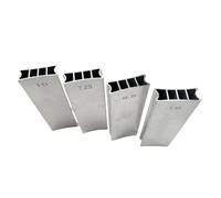 For Fret Leveling Made Easy with this Aluminum Two Way Sanding Block Designed for Guitars and Basses (10 14)