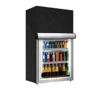 for Fridge - 33" Magnetic Zipper | Oxford Fabric Protector - Waterproof Small Fridge Cover with UV Block for Bedroom, Kitchen, Camping, Picnic, Protecc