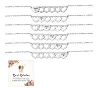 For Friend -You're My Favorite Bitch Heart Set Bracelet, 316 Stainless Steel Personalized Bitch Bracelet, Best Bitch Friends Bracelet for Women, Heart Jewelry Bracelet