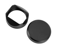 for Fuji X100V Square Lens Hood, Metal Lens Hood Shade with Lens Cap, Camera Lens Hood for Fuji X100VI X100V Camera Accessories