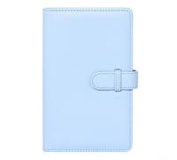 for fujifilm for instax for mini Album 108 Slots for for mini 13 12 11 90 8+ Cameras - Leather Keepsake Book - Transparent Pockets for Instant Film(Blue)