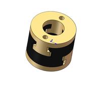 For funssor For V-CORE 3.1 3D printer Z axis lead screw decoupler for oldham coupling(1pcs)