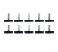 For Furniture Glide Pad M6 And M8 Silent Wear Resistant Floor Protection Sliders For Chair Table Legs Hardwood For Tile Carpet Saving Buffer Pack Of Ten Pieces Home Improvement Hardware(M6*22 * 22mm)