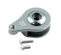 For FUTABA For SANWA For TACTIC For ACOMS For TAMIYA 1/10 Rc Car Alloy Metal 15Mm Single Hole 25T Adjustable Servo Arm Upgrade Parts RC Replacements Spare