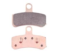 For FXDB Street Bob FXDF Fat Bob 2008-2013 FDXL Low Rider 2008-2009 Motorcycle Sintered Copper Based Front And Rear Brake Pads(Front)