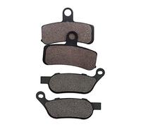 For FXDB Street Bob FXDL Low Rider 08-17 FXST FXSTC Softail Standard 08-14 Motorcycle Semi Metallic Front And Rear Brake Pads(Front and Rear)