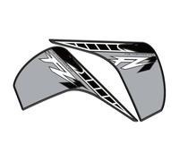 For FZ1 2006 2007 2008 2009 2010 2011 2012 2013 2014 2015 2016 Motorcycle Accessories Tank Knee Protector 3D Gel Paint Protection Decal Sticker Kit