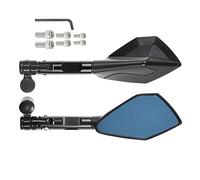 For FZ150I FZ16 FZ1 F&azer FZ25 FZ400 FZ400R FZ5 FZ6 FZ600 FZ6 F&azer Motorcycle10mm Mirror Rearview Mirrors Side Mirror(Black)
