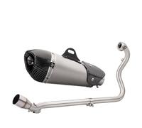 For FZ250 FZS250 FZS FZER 250 Motorcycle Exhausts The Complete System Escapes The Modified Front Intermediate Link Pipe Exhaust Muffler Pipe(TYPE B)