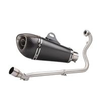 For FZ250 FZS250 FZS FZER 250 Motorcycle Exhausts The Complete System Escapes The Modified Front Intermediate Link Pipe Exhaust Muffler Pipe(TYPE G)