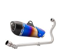 For FZ250 FZS250 FZS FZER 250 Motorcycle Exhausts The Complete System Escapes The Modified Front Intermediate Link Pipe Exhaust Muffler Pipe(TYPE E)