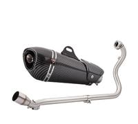 For FZ250 FZS250 FZS FZER 250 Motorcycle Exhausts The Complete System Escapes The Modified Front Intermediate Link Pipe Exhaust Muffler Pipe(TYPE F)
