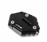 For FZ6 FZ6R FZ6-S2 2004 2005 2006 2007 2008 2009 Motorcycle CNC Kickstand Foot Side Stand Extension Pad Support Plate Enlarge