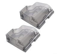 For G30 for saros 10 S9 MaxV Ultra Robot Vacuum Cleaner Dustbin, High Efficiency for cyclone Separation Collection Container, Modular Washable Trash Box Replacement(2PACK)
