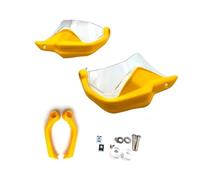 For G310GS For G310R 2017-2023 Motorcycle Handguard Hand Shield Protector Windshield Plastic Guards(Yellow Clear-1 Set)