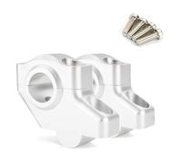 For G310R 2017 2018 2019 2020 2021 Motorcycle Accessories 22mm 7/8 Offset Handle Bar Risers Raised Back Moved Extend Motorbike Upgrade Parts motorbike handlebar riser(Matte Silver)