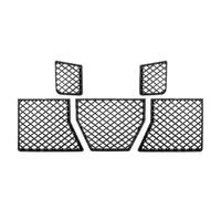 For G87 M2 2023 2024 2025 Front Lower Bumper Grille Mesh Center Racing Grill Cover Car Accessories(5pc CARBON LOOK)