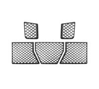 For G87 M2 2023-2025 Car Front Bumper Center Lower Grille Mesh Guard Inserts Air Inlet Cover Car Accessories(Matte Black)