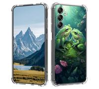 for Galaxy A14-5G Phone Case, for Samsung Galaxy A14-5G Clear Case,Slim Transparent Flexible TPU Durable Shockproof Anti-Scratch Anti-Fall Phone Cover,Cute Frog
