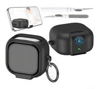 for GALAXY Buds 4 Pro Protective Case, Hard PC Cover with Drop Protection, Compact Travel Pouch, Secure Fit Earphone Storage Shell(Black)
