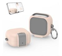 for GALAXY Buds 4 Pro Protective Case, Hard PC Cover with Drop Protection, Compact Travel Pouch, Secure Fit Earphone Storage Shell(pink)