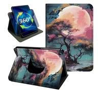 for Galaxy Tab A 10.1" Case 2019 Fantasy Flower Tree Stand Cover