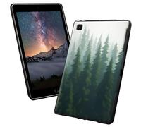 for Galaxy Tab A7 Lite Case 2021 with Green Forests Pattern Style Design Slim Soft Lightweight TPU Rubber Shock Proof Protective Tablet Case for Samsung Galaxy Tab A7 Lite 8.7 inch