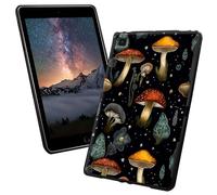 for Galaxy Tab A7 Lite Case 2021 with Wild Forest Mushrooms Pattern Style Design Slim Soft Lightweight TPU Rubber Shock Proof Protective Tablet Case for Samsung Galaxy Tab A7 Lite 8.7 inch