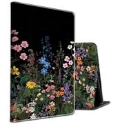 for Galaxy Tab S10 Plus/S9 FE Plus/S9 Plus Tablet 12.4" PU Leather Shockproof Stand Protective Cover with Auto Sleep/Wake for Samsung Tab S9 Plus/S9 FE Plus/S10 Plus,Wildflower