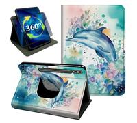 for Galaxy Tab S10 Ultra/S9 Ultra 14.6" Dolphin Stand Cover